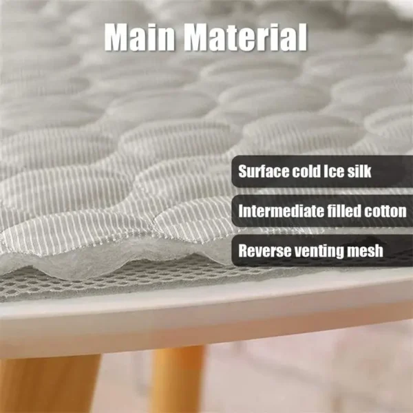 Dog Mat Cooling Summer Pad Breathable Pet Bed Mat For Small Large Dogs Cats Blanket Sofa Washable Pet Floor Mat Dog Accessories - Image 3