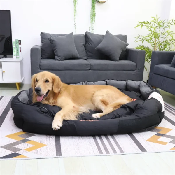 L XL XXL Dog Bed for All Season Pet Calming Sleeping Mat Sofa Pet Kennel Cushion with Removable Cushion Oxford Cover - Image 3