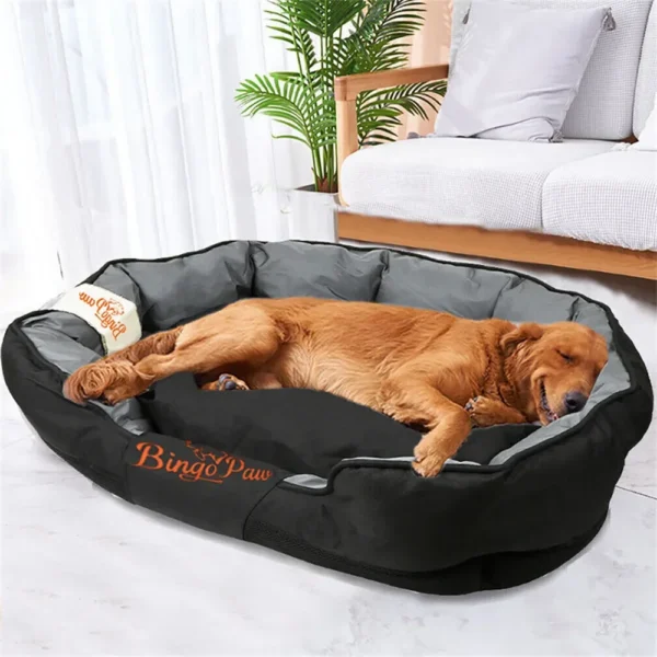 L XL XXL Dog Bed for All Season Pet Calming Sleeping Mat Sofa Pet Kennel Cushion with Removable Cushion Oxford Cover