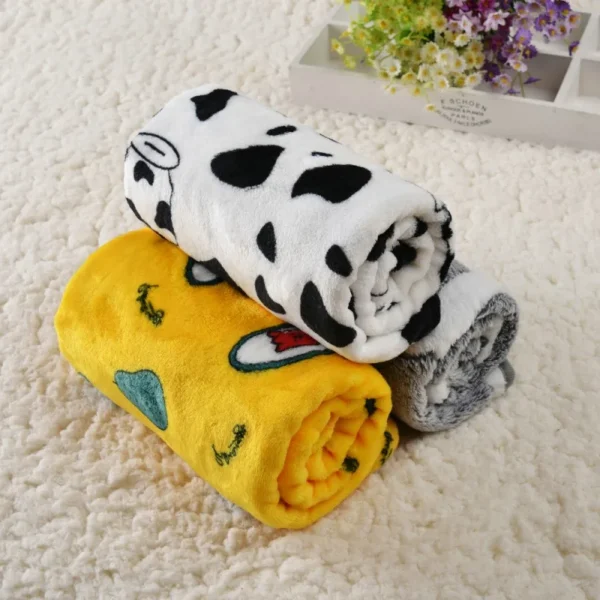 Pet Dog Bed Blanket Soft Fleece Cat Cushion Blanket Winter Warm Friut Print Pet Cats Cover For Small Medium Large Dogs Mat - Image 3
